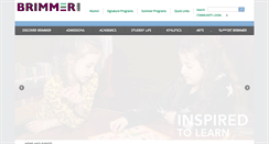 Desktop Screenshot of brimmer.org